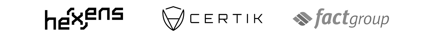 hexens, cetrik, factgroup company logos